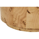  Meridian Burl Natural Wood End Table IMAGE 6