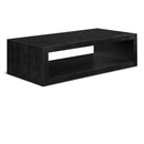  Meridian Alma Black Oak Veneer Coffee Table IMAGE 1