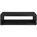  Meridian Alma Black Oak Veneer Coffee Table IMAGE 3