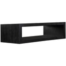  Meridian Alma Black Oak Veneer Coffee Table IMAGE 4