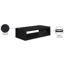  Meridian Alma Black Oak Veneer Coffee Table IMAGE 7