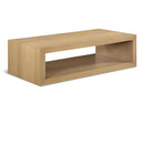  Meridian Alma Natural Oak Veneer Coffee Table IMAGE 1