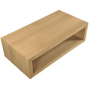  Meridian Alma Natural Oak Veneer Coffee Table IMAGE 5