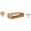  Meridian Alma Natural Oak Veneer Coffee Table IMAGE 7
