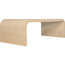  Meridian Cresthill White Oak Wood Coffee Table IMAGE 4