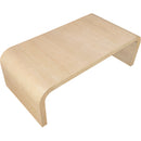  Meridian Cresthill White Oak Wood Coffee Table IMAGE 5