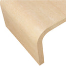  Meridian Cresthill White Oak Wood Coffee Table IMAGE 6