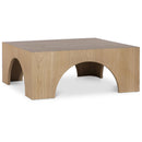  Meridian Arch Oak Oak Wood Coffee Table IMAGE 1