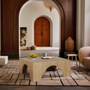  Meridian Arch Oak Oak Wood Coffee Table IMAGE 2