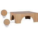  Meridian Arch Oak Oak Wood Coffee Table IMAGE 6