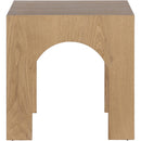  Meridian Arch Oak Oak Wood End / Side Table IMAGE 3