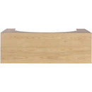  Meridian Arch Oak Oak Wood Console Table IMAGE 5