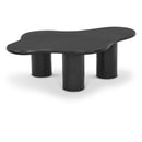  Meridian Romaine Black Iron Coffee Table IMAGE 1