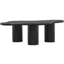  Meridian Romaine Black Iron Coffee Table IMAGE 3