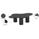  Meridian Romaine Black Iron Coffee Table IMAGE 7