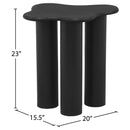  Meridian Romaine Black Iron End / Side Table IMAGE 6