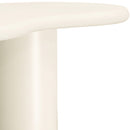  Meridian Romaine Cream Iron Coffee Table IMAGE 5
