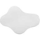  Meridian Romaine White Iron End / Side Table IMAGE 4