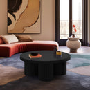  Meridian Rhodes Black Iron Coffee Table IMAGE 2
