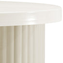  Meridian Rhodes Cream Iron Coffee Table IMAGE 5