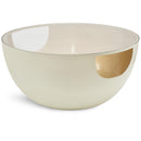  Meridian Doma Cream Glass Top And Iron Base Coffee Table IMAGE 1