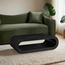  Meridian Sono Black Paper Veneer Coffee Table IMAGE 2