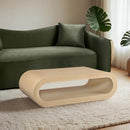  Meridian Sono Natural Paper Veneer Coffee Table IMAGE 2