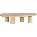  Meridian Beekman Oak Oak Wood Coffee Table IMAGE 3