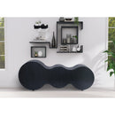  Meridian Sono Black Burl Wood Sideboard / Buffet IMAGE 2