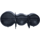  Meridian Sono Black Burl Wood Sideboard / Buffet IMAGE 3