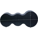  Meridian Sono Black Burl Wood Sideboard / Buffet IMAGE 7