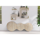  Meridian Sono Oak Burl Wood Sideboard / Buffet IMAGE 2