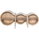  Meridian Sono Oak Burl Wood Sideboard / Buffet IMAGE 3