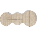  Meridian Sono Oak Burl Wood Sideboard / Buffet IMAGE 7