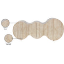  Meridian Sono Oak Burl Wood Sideboard / Buffet IMAGE 8