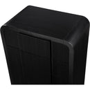Meridian Fluted Black Chest IMAGE 7