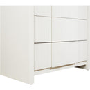 Meridian Fluted Cream Chest IMAGE 8
