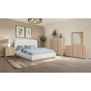 Meridian Fluted Natural Chest IMAGE 11