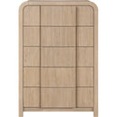 Meridian Fluted Natural Chest IMAGE 3