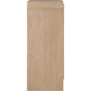 Color_Natural -- Fluted Natural Solid Wood And Oak Veneer Chest IMAGE 5