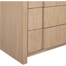  Color_Natural -- Fluted Natural Solid Wood And Oak Veneer Dresser IMAGE 10
