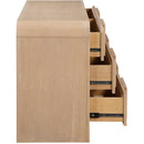 Meridian Fluted Natural Dresser IMAGE 6
