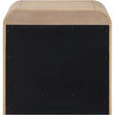 Meridian Fluted Natural Night Stand IMAGE 6