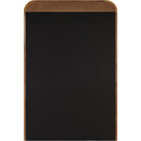 Meridian Fluted Walnut Chest IMAGE 6