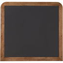  Meridian Fluted Walnut Solid Wood And Oak Veneer Mirror IMAGE 3