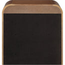 Meridian Fluted Walnut Night Stand IMAGE 6