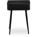  Color_Matte Black -- Meridian Rylan 1 Drawer Nightstand IMAGE 1