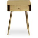  Color_Brushed Gold -- Rylan Gold Iron Nightstand IMAGE 1