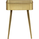  Color_Brushed Gold -- Rylan Gold Iron Nightstand IMAGE 3