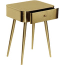  Color_Brushed Gold -- Rylan Gold Iron Nightstand IMAGE 4